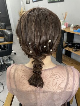 ウェイビー 桜木町店(WAVY) 【WAVY hair  set】ミディアムヘアのポコスタイル