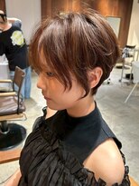 クラン バイ ナチュラル(clan by Natural)&nbsp;大人ガーリー/マッシュショート/丸みショート/モカベージュ/美髪