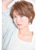 (chezlamour/市川) レイヤー×ショートパーマヘア♪