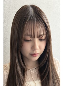 ジルフラン(JILL franc)の写真/【吉田】夏も艶めく大人髪へ。白髪に馴染む白髪ぼかし×髪と頭皮に優しいダメージレス施術◎