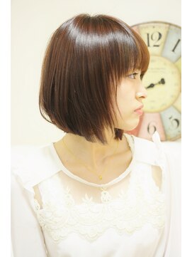 メイズ(MAZE) ナチュラル前下がりボブ【メイズ東中野・鍛原志行】