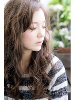 ミエルヘアーブラン(miel hair blanc)&nbsp;【miel hair blanc】大人可愛いクラシカルなニュアンスパーマ♪