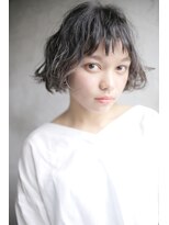 ソイ コンク 下北沢(soi conc)&nbsp;ショートバング×グレージュ