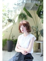 メイクス 表参道(MAKE'S omotesando)&nbsp;夏オススメ、ドライな質感のこの外ハネBOB