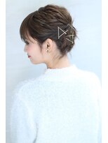 オーロ 緑地公園店(ORO)&nbsp;ショートヘアのねじりアップ