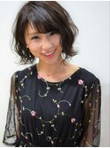 ゆる波巻き×フォギーアッシュ