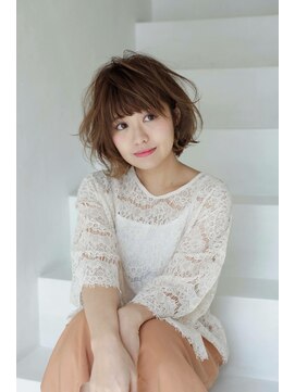 フォルテ 中田店 シフォンウェーブボブ