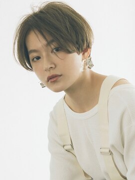 フィルムス 新宿(FILMS) 暗めカラー/レイヤーカット/くすみベージュ/ボブ/新宿