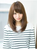 ストレートひし形カット