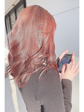 コルト(COLT) イルミナカラーコーラル×韓国風巻き髪