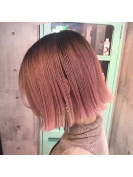 インク 渋谷(INK.) ボブ/フェザーバング/大人かわいい/グラデハイライト[渋谷]