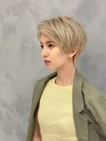 メモリー バイ インフィニティ(Memory by Infinity)&nbsp;【簡単スタイリング】大人可愛いハイトーンショート