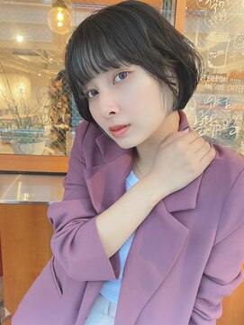 ルービック 京橋(Rubik's) マッシュショート×インナーカラー