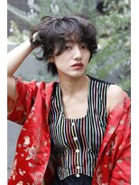 リブロ 三軒茶屋(LIBRO)&nbsp;ファンキー×くせ毛風ショートパーマ