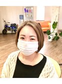 前下りボブ