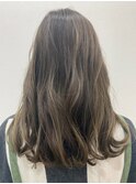 20代*ブリーチなしカラーヌーディーカラーニュアンスパーマ