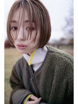ミリィ 四日市(mily) 【mily山田】透け感ショート◎