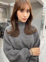 ロンド マーレ 天神大名店(Lond mare)&nbsp;2022最新　小顔顔まわりカット　韓国ヘア　大人可愛いレイヤー