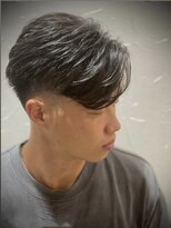 プレミアムバーバー 原宿店(PREMIUM BARBER produce by HIRO GINZA)&nbsp;七三ショート×ローフェード