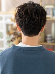 ツイストカールモテ髪ラフマッシュヘア―a戸頭20代30代40代
