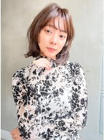 テイラー(Taylor) 【Taylor】大宮 シースルーバング×ココアベージュ