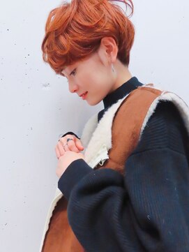 オフィス(OFFICE) 【OFFICE】orange napeless・short（代々木公園/代々木上原）