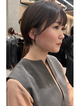 ロンドプロフィール 浦和(Lond profil) 前髪カット顔まわり似合わせ外ハネくびれレイヤーミディ