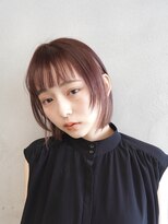 タグ(#tag)&nbsp;#ミニボブ×柔らかピンクベージュ