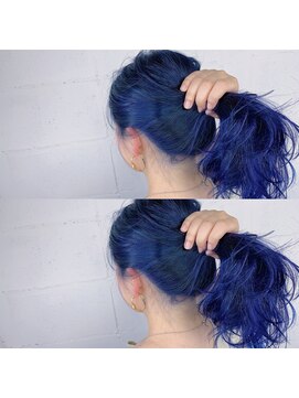 キジ(KIJI) ★サファイアブルー×ポニーテール★