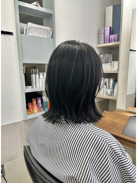 トゥーリ 薬院店(tuuli) 切りっぱなしボブ
