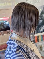 コワファースト  させぼ五番街店(COIFF1RST)&nbsp;ホワイトグレージュ×バレイヤージュ