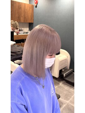 エンカウントバイマハロ 千葉(encount by mahalo) ミルクティーカラー