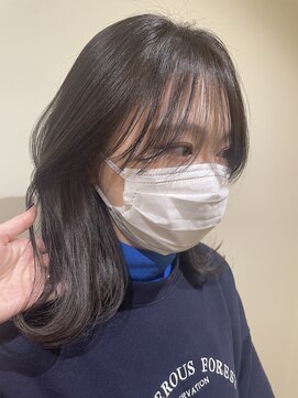 美容室 アイディー i-dee インナーグレー