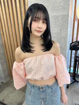 ボタン ハカタ(VOTAN hakata) 【博多美容室/坂本早苗】韓国レイヤーカット/姫カット