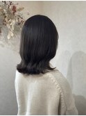 赤味を抑えたアッシュカラー