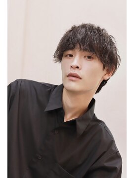 メンズカット バイ ソイクフ(メンズカット by SOY-KUFU) MEN’S HARE ダークアッシュカルマパーマ