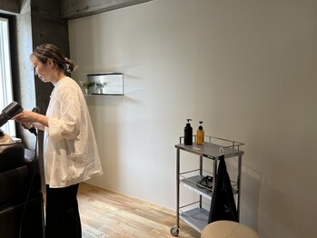 フリーサロントイロサマー(free salon toiro summer)の写真/流れ作業じゃない、安心感のあるサロン時間