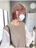 くすみピンク