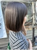 大人可愛いパタンとボブ重めボブ切りっぱなしボブ