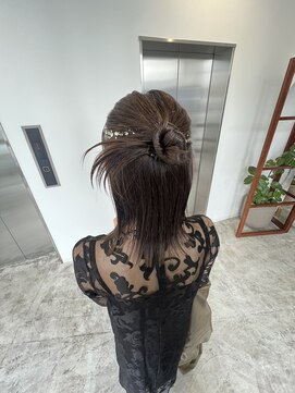 ソピ バイ インビテーション(sopi by invitation) ハーフアップ/ハーフアップカチモリ/カチモリヘア/＊46