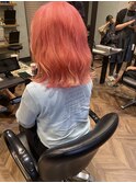 20代30代40代×サーモンピンク