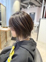 リーオオサカ(Lee Osaka) 【Lee大阪店】レイヤー ボブ デザインカラー/新出