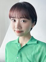 アルバム 新宿(ALBUM SHINJUKU)&nbsp;似合わせカットマロンベージュメルティカラー_39977