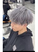 メンズブリーチシルバーカラー