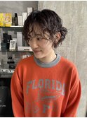 ショート×パーマ