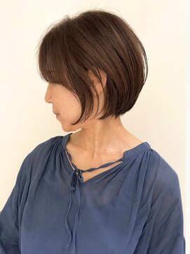 ジル ブラン 福岡(JIL BLAN) 大人可愛い30代40代50代ボブ/ショートカット/白髪染め白髪ぼかし