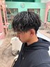 【中西樹人指名限定☆クーポン】ツイスパ・波巻きパーマ＋カット￥11000