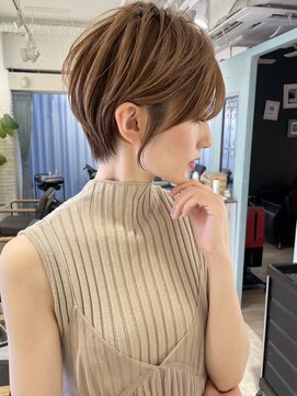 ロンドウル 熊本(Lond ulu) 大人美人ショート／ベージュカラー／2way [熊本/上通/下通〕