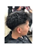 ショートツイストパーマ