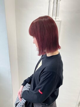 ミュー(Mu) ブリーチ無し　暖色カラー